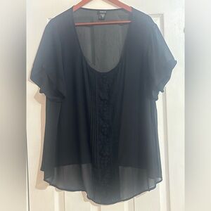 Torrid Sheer Blouse
